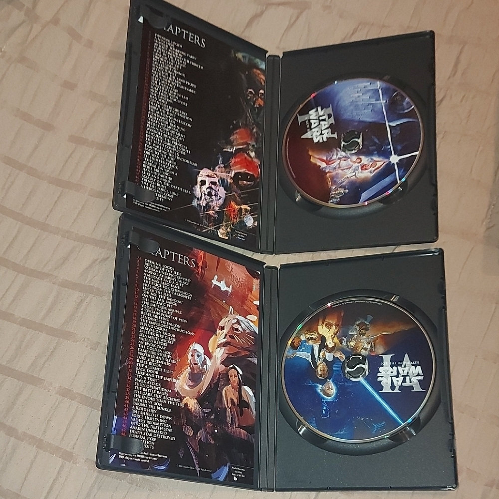 Star Wars Trilogy DVD Set - Collector's Silver Edition - Picture 10 of 11